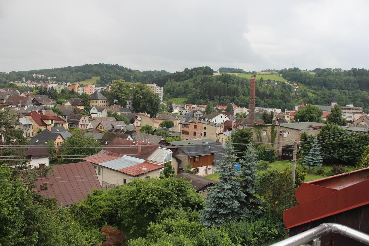 Penzion Vesely Zelezny Brod Kültér fotó